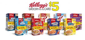 free grocery gift card from kellogs